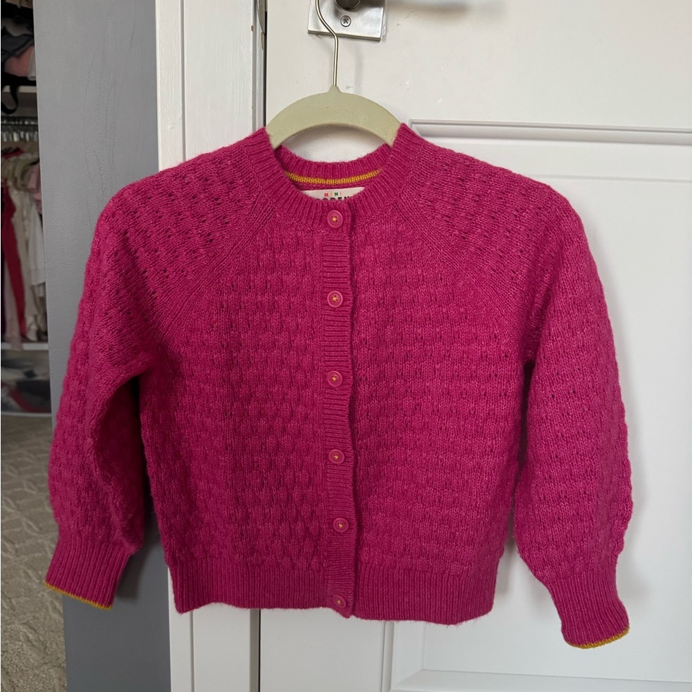 Mini Boden Size 6-7y Pink Sweater